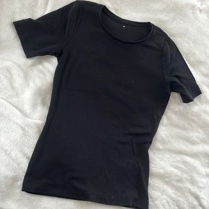 Worthington short sleeve top | Medium | Black